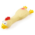 Bite Resistant Squeaky Dog Rubber Toy Latex Animal Shapes Chew Toy for Puppy Sound Making Pet Supplies