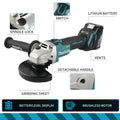 Makita DGA506 18V 125mm Cordless Angle Grinder Electric Polisher Brushless Metal Grinding And Cutting Tool - View 3 | SAMAG