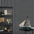 Waterproof Wall Stickers Moisture-proof 40cm Width Foam Wall Stickers Thick Foam 3/5/10m Length Self-adhesive Wallpaper Ceiling