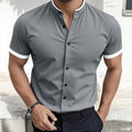 New style fashionable men's short-sleeved shirt | SAMAG