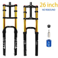 20"/26" Fat Tire Bike Air Suspension Fork, 180mm Travel - View 9 | SAMAG