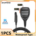 Baofeng Waterproof Type Microphone UV 9R Walkie Talkie PTT Speaker Mic For UV9R Pro UV 68 Pro Max V2  UV S22 Pro V2 Ham Radio