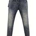 6060 Four Seasons New Men's Washed Ripped Patch Old | SAMAG