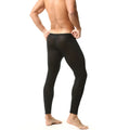 Men Long John Tight Pants Underwear Lace Breathable Elastic Hip Soft Sexy Underpants Lingerie Hombre