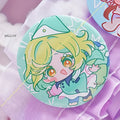 Anime Witch Hat Atelier Badges Cartoon Lapel Pins Vibrant Color Anime Cosplay Badges Cute Bag Clothing Brooches Souvenir forFans