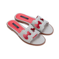 CH Women's Solid Color Slippers for Outings, Exquisite and Fashionable Brand, Versatile Casual Women's Flat Shoes