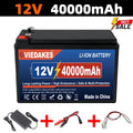 12V 10.5Ah Lithium Battery Rechargeable Replacement 12V Sprayer Battery with Built-in High Current BMS 12.6V 3A Charger 21A 30A