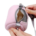 Pet Cage Cross Body Accessories Soft Practical House Travel Portable Squirrel Visible Mesh Hamster Carrier Bags Cylinder Design