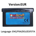 Mario GBA Games cards EUR USA Version GBA Game Cartridge 32 Bit Video Game Console Card Series Super  Wario Land4