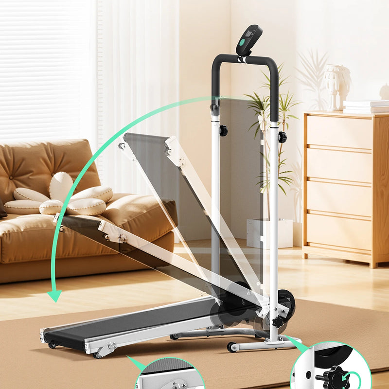 AKLUER Foldable Compact Non - Electric Treadmill - Dual - View 6 | SAMAG