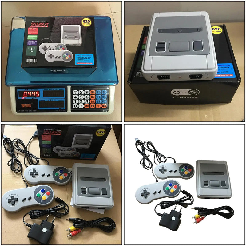 Handheld Video Game Console Classic Mini Portable Console with 620 Built in Games for Home Entertainment