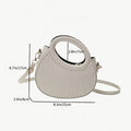 Chic Stripe Design Crossbody Bags for Women Elegant Synthetic Leather Handbag, Purse, Luxury Look Shoulder Bag for Everyday Use
