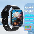 New Smartwatch 1.83'' HD Screen Heart Rate/Sleep Monitor Wireless Bluetooth Call Music Control Smart Watch For Men Women R30Max