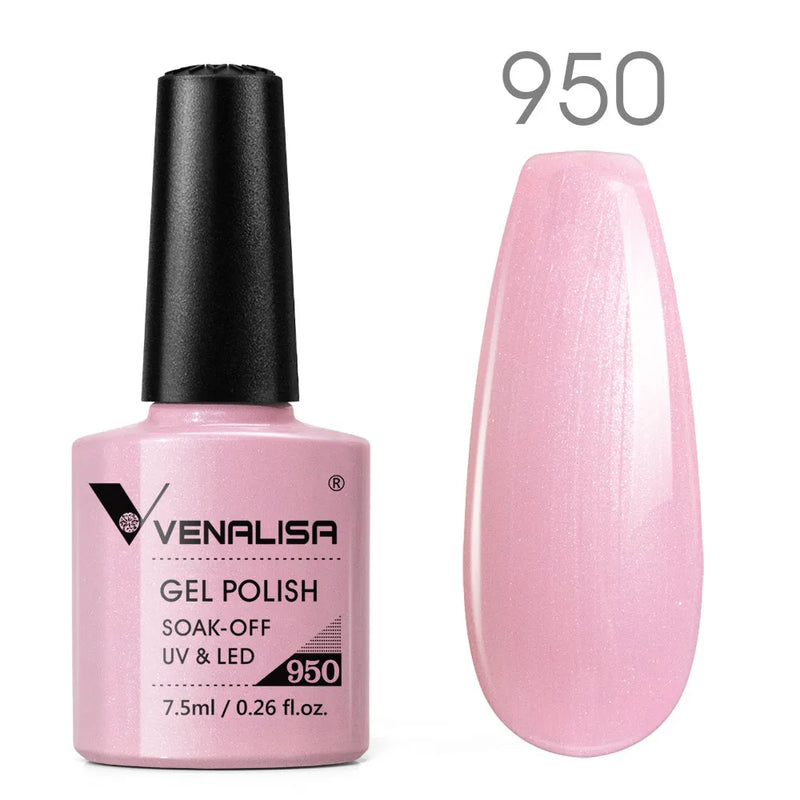 VENALISA Non Cleansing Topcoat Nail Art 7.5ml Soak off Base Coat Foundation No Wipe Top Coat Nail Gel Funny Bunny Gel Varnish