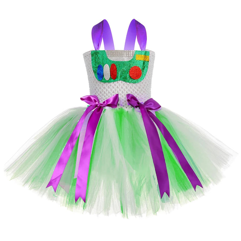 Kids Woody Jessie Buzz Forky Cosplay Tutu Mesh Dress Role - View 8 | SAMAG