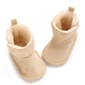 New Baby Boots For Winter Warmth 0-18M Newborn Baby Velcro Soft Sole Anti Slip Front Shoes Baby Shoes Warm Snow Boots