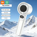 MIJIA Handheld Mini Fan 120 Speed Portable Bladeless Desktop Fan Rechargeable Instant Cooling With Ice Mode For Men Women 2026