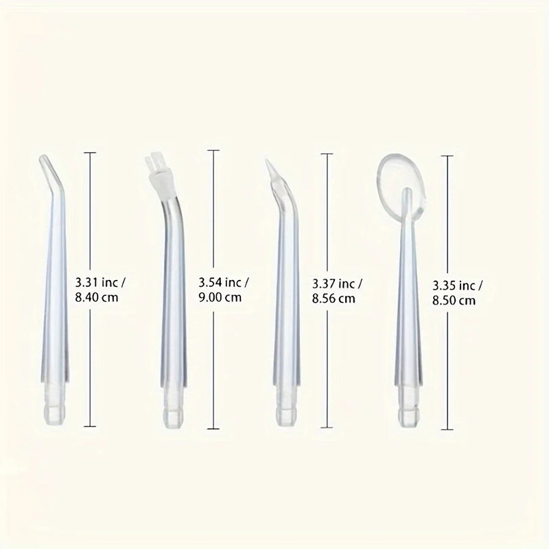 16pcs Dental Hygiene Kit - Includes Standard & Orthodontic Nozzles For Effective Teeth Cleaning And Oral Care