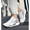 New Running Shoes Men Casual Carbon Board Marathon Sports Breathable Lightweight Women's Comfortable Athletic Antiskid Sneakers