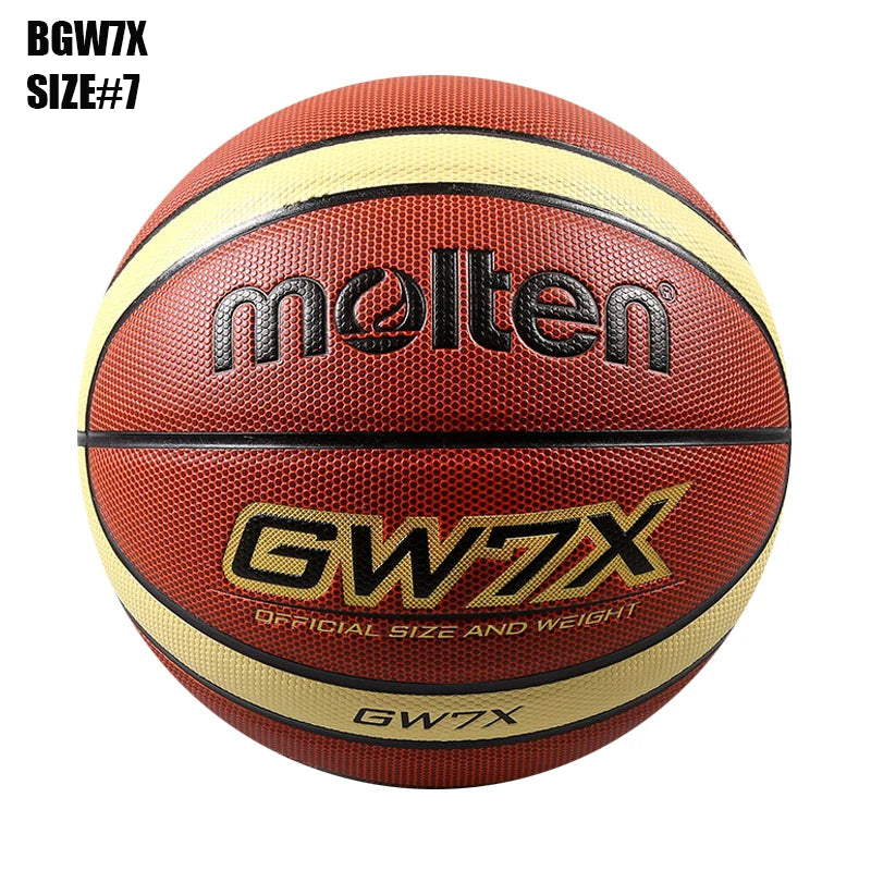 Molten Original Basketball Balls Size 7/6/5 PU Material | SAMAG
