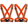 Unisex Night Running Suspender Reflective Suspenders For Men Women Colorful Adjustable Luminous Wide Braces Youth Sport Belt