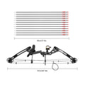 Right Handed Compound Bow Kit Adults and Teens Archery | SAMAG
