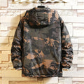 Camouflage Men Jackets Winter Cotton Padded Coat Thick Warm Hooded Outerwear Male Casual Loose Streetwear Men's Clothing