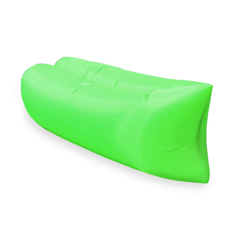 Inflatable Sofa Beach Air Sofa Folding Camping Inflatable Sofa Bed Sleeping Bag Single