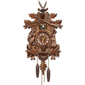 Cuckoo Cooing Wall Clock Wood Pendulum Swinging Bird Decorative Hanging Handcraft Creative Retro Cuckoo Time Alarm Clock