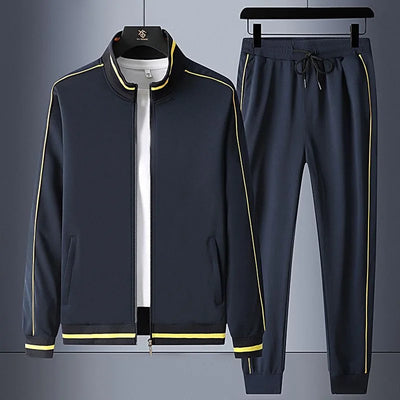 Autumn and Winter New Fashion Sports Running Clothes For Men Casual Relaxed Comfortable Breathable Large Size Two | SAMAG