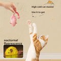 Interactive Plush Mouse Cat Toy Night Luminous Pet Kitten Chew Toy Simulation Mice Self-Entertainment Game