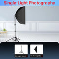 50x70cm Softbox 45W/70W Bulb Photography Studio Photo Lighting Kit Continuous Light System For Camera With  Remote Control