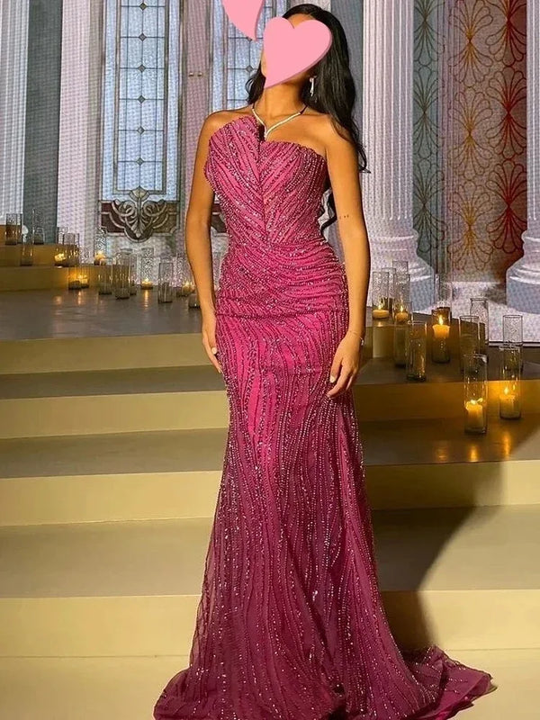 Customized Evening Dresses Elegant Vintage Sweet Sexy | SAMAG