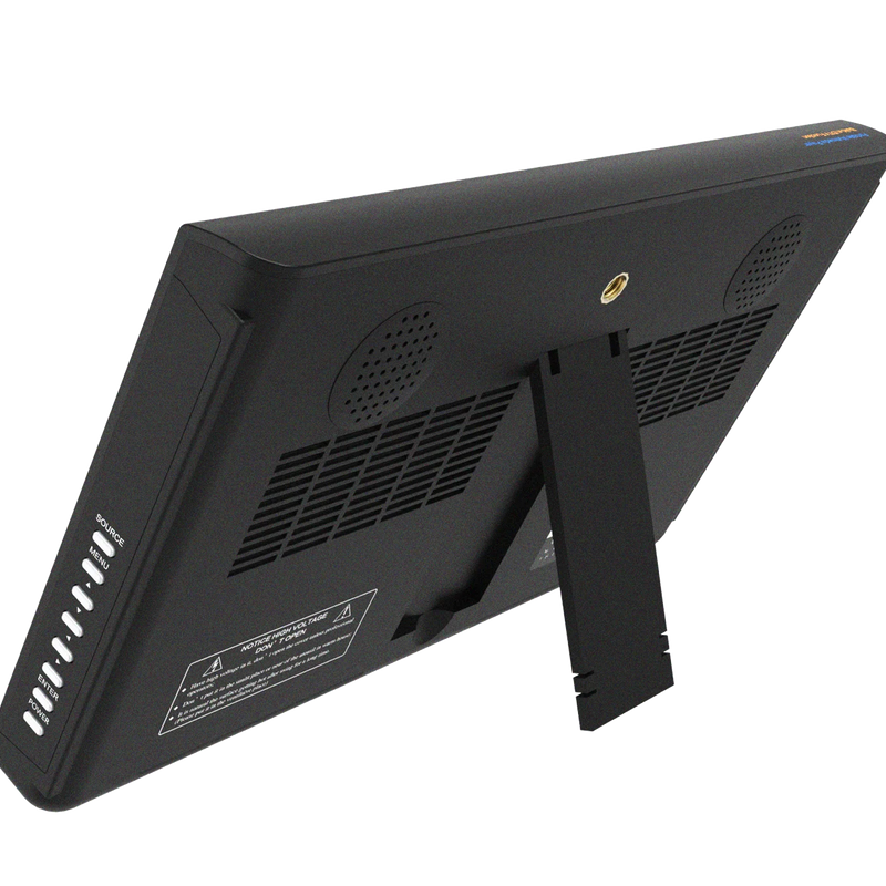 10 Inch Portable LCD Monitor TV Digital Television with Built-in Battery DC 12V for Car Camping Travel Support AV USB TF Card