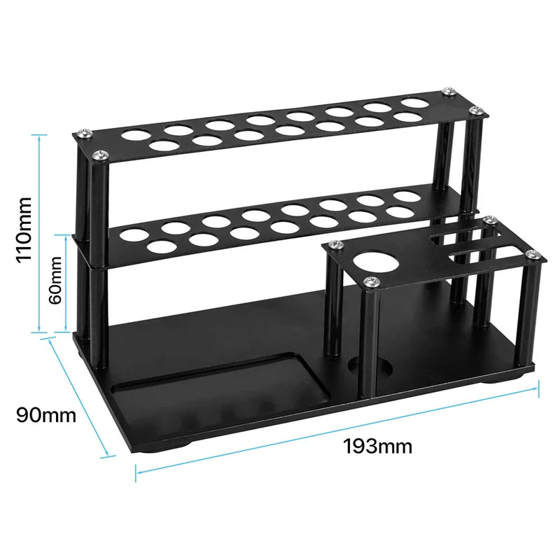 9IMOD Screwdriver Storage Rack Holder Multifunctional Organizer RC Repair Tools Kit Desktop Stand for Hex Cross Screw Driver