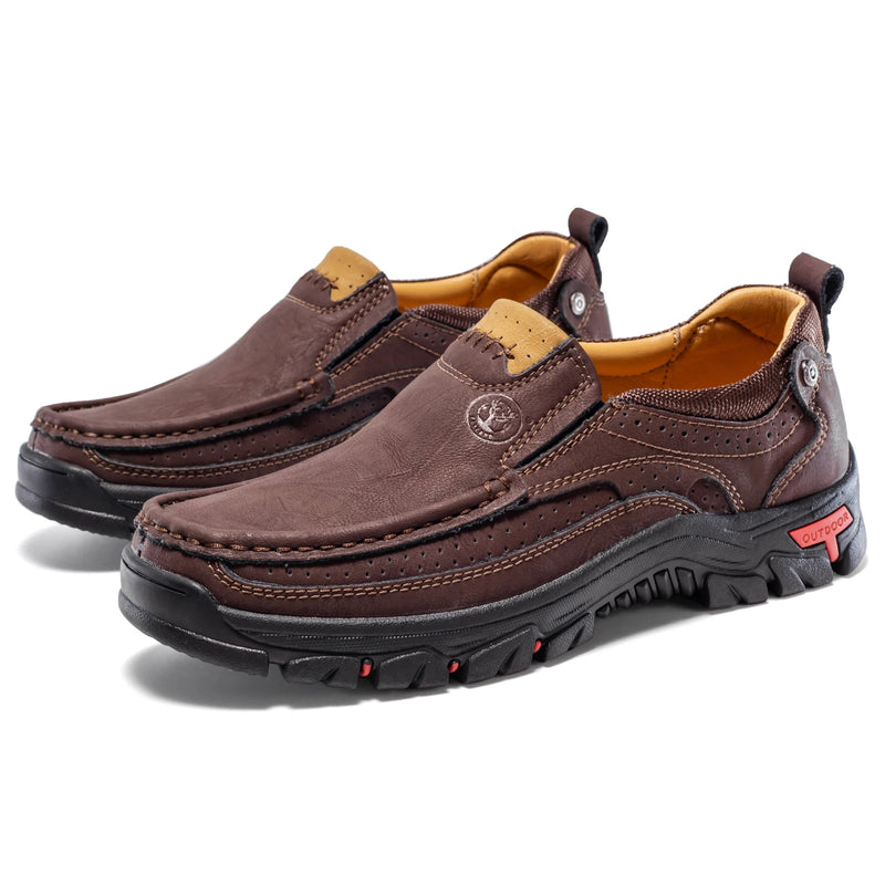 FLYLAND Men's Dress Shoes Fashion Leather Shoes Handmade Male Sapatos Hombre