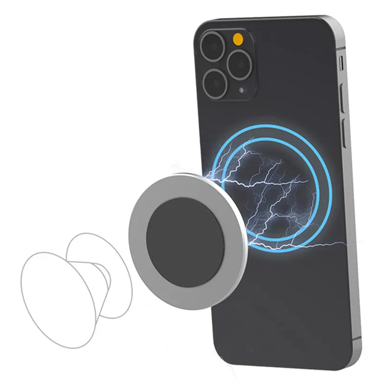 Strong Magnetic Suction Wall Mount for Magsafe case  Wallet  iPhone 12 13 14 Series Adhesive Car Holder for Magsafe Accessories