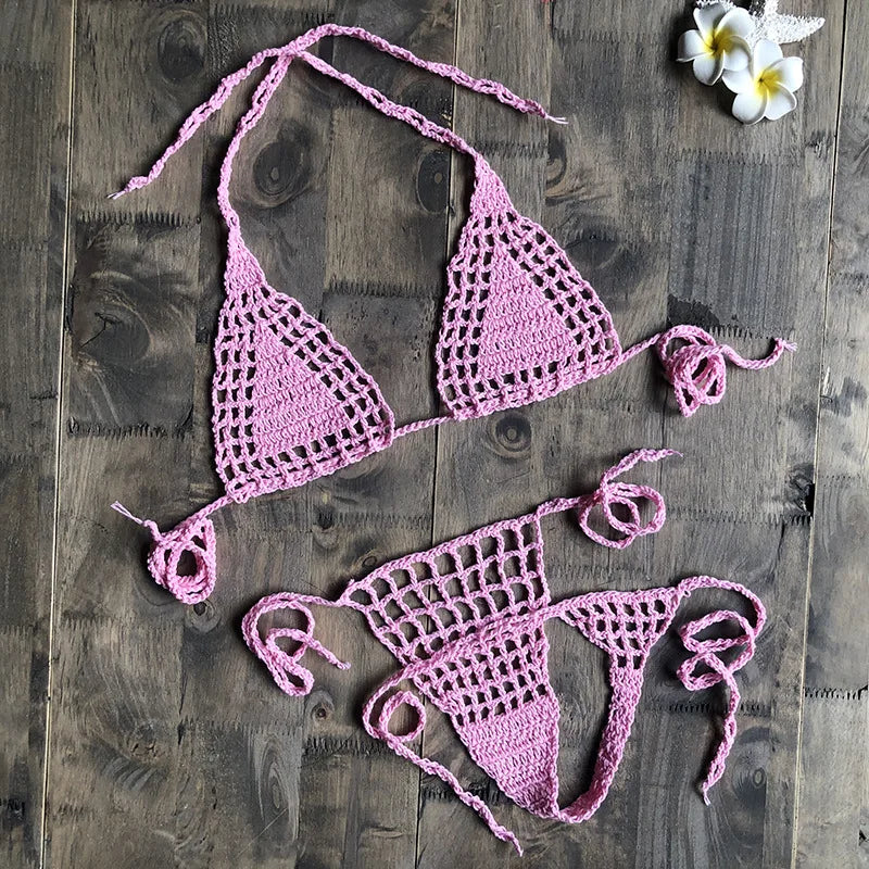 CROCHET BIKINI Mini Micro G-strings Thongs Sexy Bottom | SAMAG