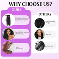 3 Pcs Brazilian Hair Bundles Loose Deep Wave Black User Friendly Bundles  For Professional Hair Weaving 32 34 36 Inch