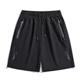 Men's Quick Dry Running Shorts with Drawstring and Zip Pockets - Ideal for Athletic Workouts and Gym - View 7 | SAMAG