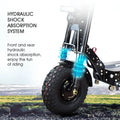 FLJ K14 14inch 8000W 60V Fat wheels skateboard electric scooter with Short Handle fast speed 58MPH