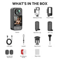 SJCAM C400 Action Camera Handheld Stabilized Night Vision Camera Vlog Outdoor Live Streaming Bike Mount Dashcam