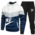 Men Autumn Winter Sets Zipper Hoodie Pants Pieces Casual | SAMAG