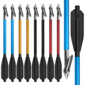 Fishing Short Arrow Metal Aluminum Shaft 6.8 Inches | SAMAG