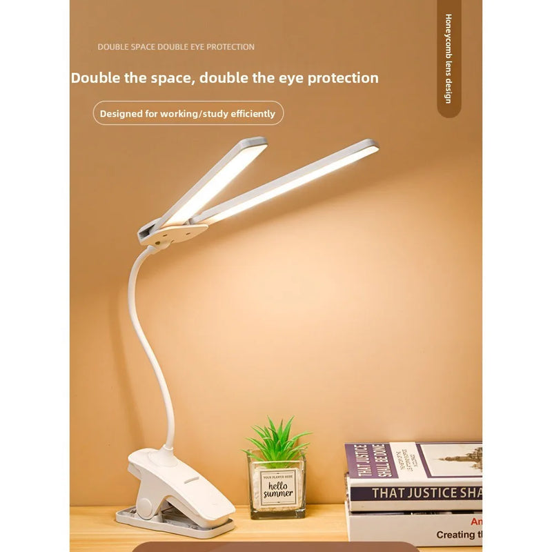 USB Rechargeable Clip - On LED Desk Lamp - Eye - Caring - View 5 | SAMAG
