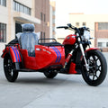 Sidecar Motorcycle 400cc Double Cylinder Water-Cooled Vehicle with Three Wheels