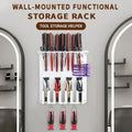 New Type Professional Wall Mount Barber Electric Clipper Holder Salon Beauty Organizer Hairdressing Styling Tools Storage Rack