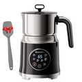 BioloMix Electric Detachable Milk Frother and Steamer,6-in-1 Automatic Hot/Cold Foam and Hot Chocolate Maker,Dishwasher Safe