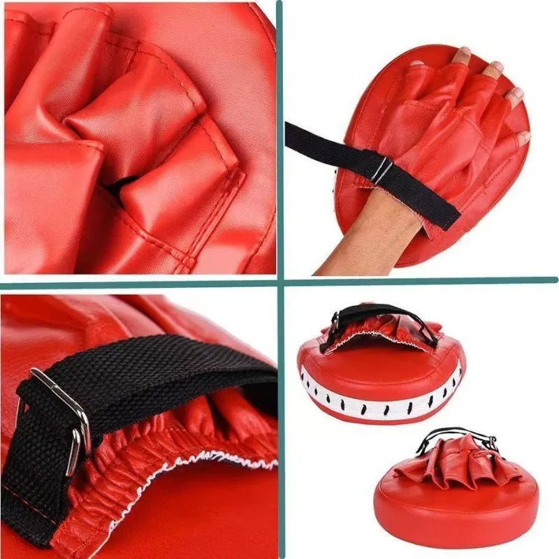 Boxing Curved Hand Pad Punch Target PU Shock Absorbing | SAMAG