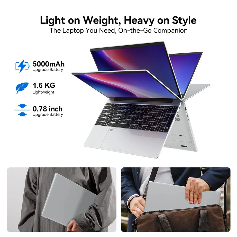 2026 LENO 15.6" Laptop Windows 11 32GB 2TB Intel Core i9 9900 1920*1080 HD Gaming Computer PC Gamer office Ultra Slim Notebook